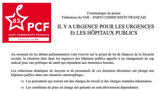 2023_10_20-FD83_PCF-Urgence_pour_les_urgences-communiqué