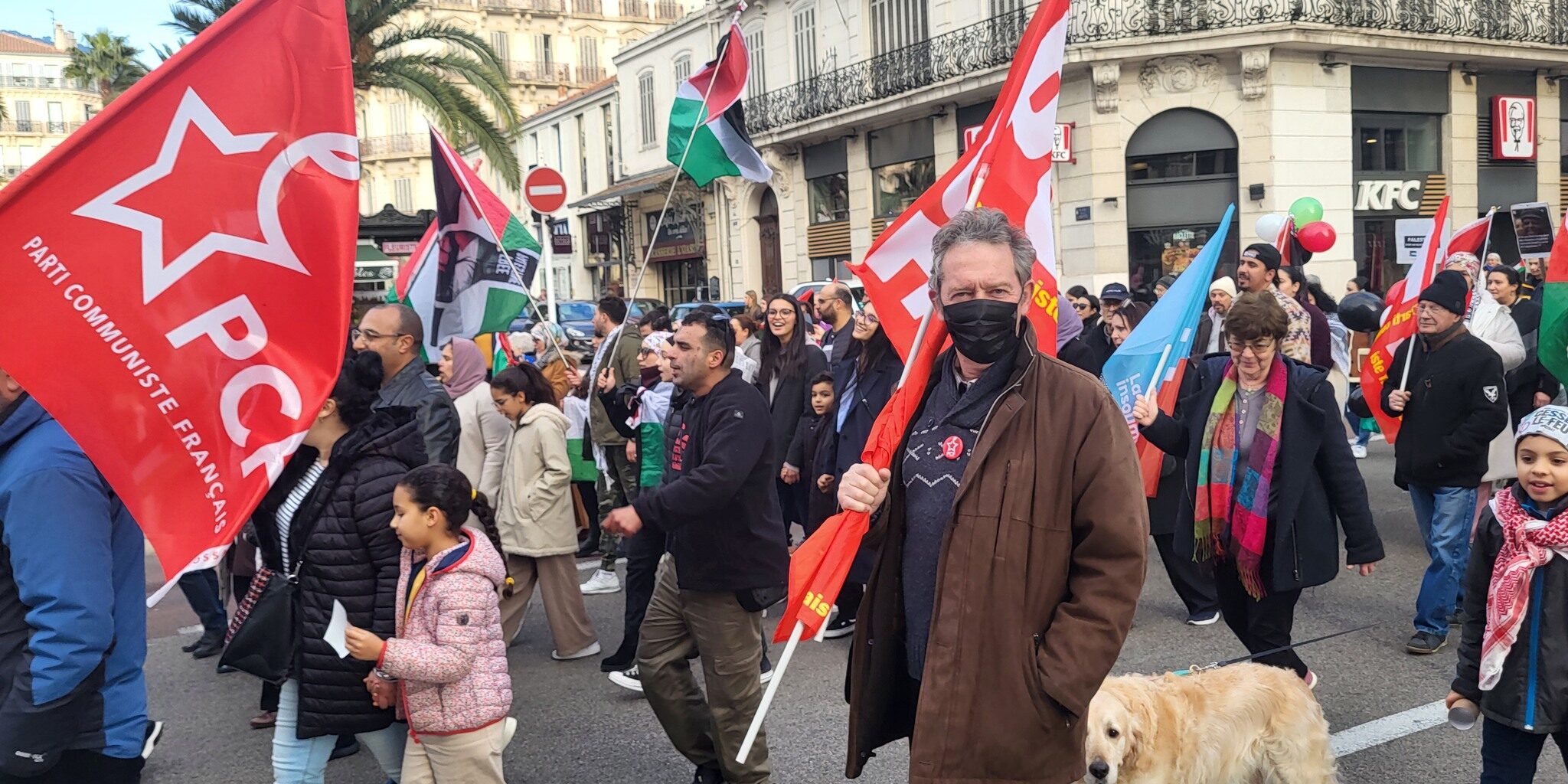 manif 30 12 Toulon Plaestine Gaza