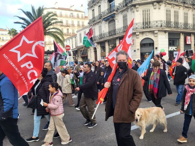 manif 30 12 Toulon Plaestine Gaza