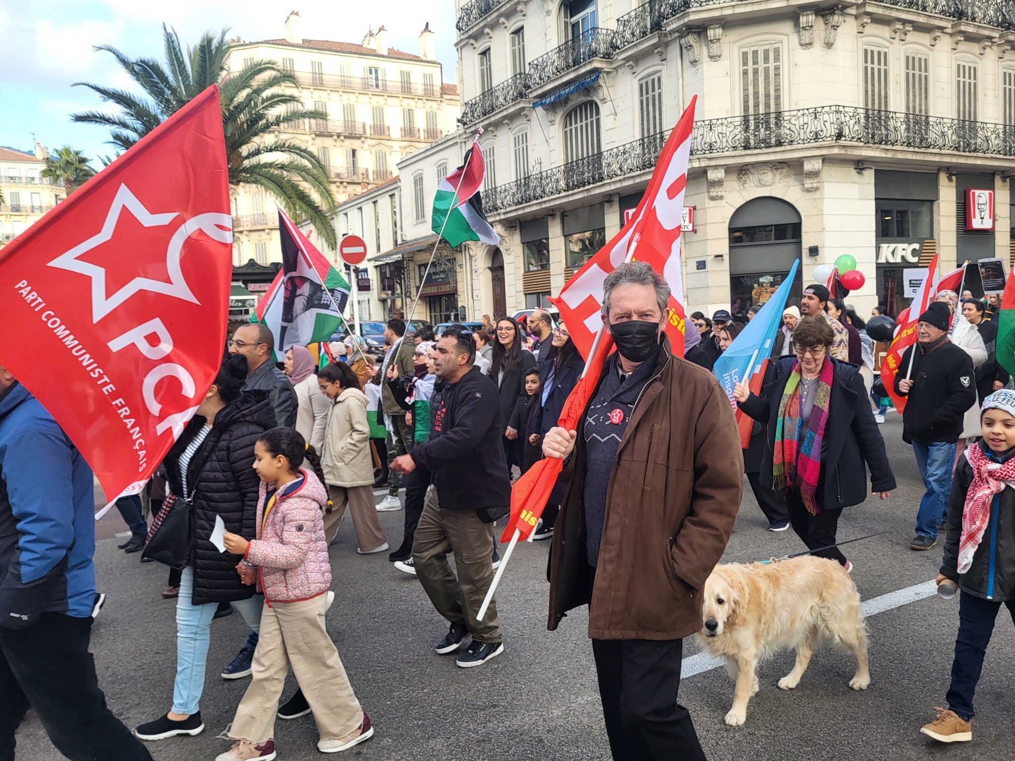 manif 30 12 Toulon Plaestine Gaza