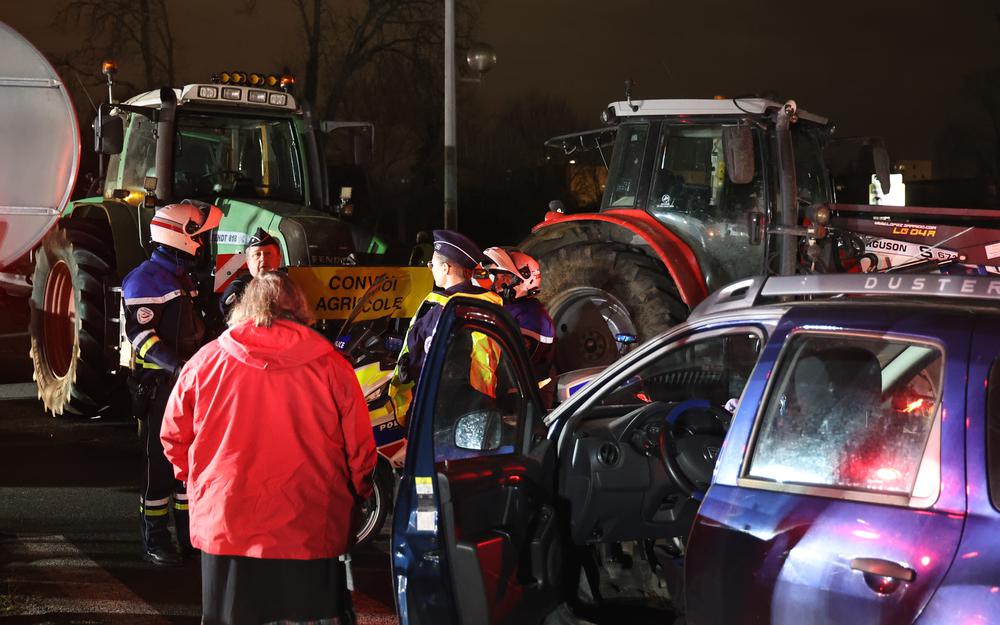Agriculteurs en colère en Gironde